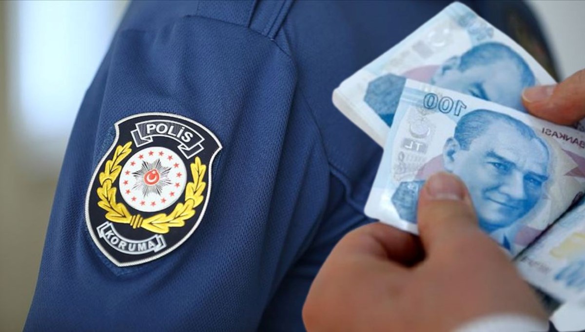 Polis, başkomiser maaşları temmuzda ne kadar olacak? 4 aylık enflasyona göre zamlı polis maaşları