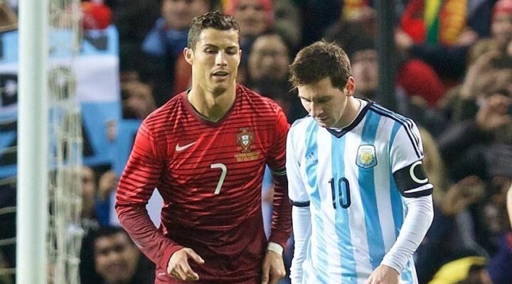 Ronaldo, Messi’ye fark attı