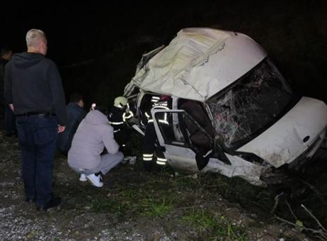 Samsun’da minibüs kaza yaptı! 1 kişi hayatını kaybetti, 4 yaralı var