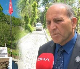 Şehit dedesinin vasiyetini 104 yıl sonra yerine getirdi! Kabrinden toprak alıp, Ordu’ya götürdü