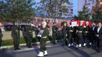 Şehit Piyade Uzman Çavuş Karadağ’ın naaşı Muş’a getirildi