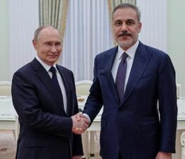 SON DAKİKA HABERİ: Putin, Dışişleri Bakanı Hakan Fidan’ı kabul etti
