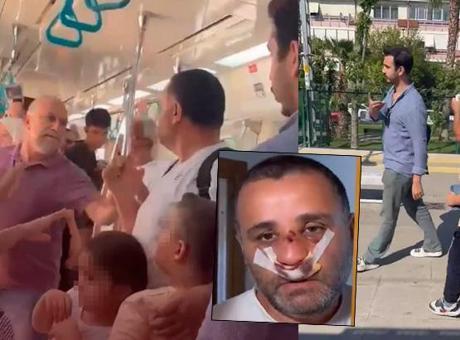 SON DAKİKA: Marmaray’da çocuklarının gözü önünde yumruk yiyen baba yaşadıklarını anlattı