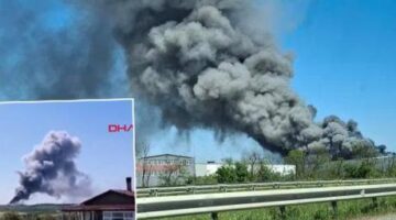SON DAKİKA YANGIN HABERLERİ: Tekirdağ’da fabrika yangını! İşte son durum
