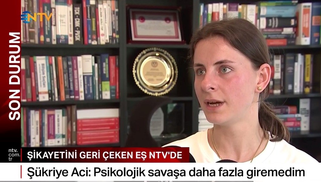 Şükriye Aci NTV’ye konuştu