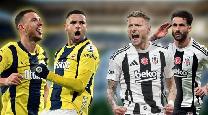 Süper Lig’de derbi zamanı: Fenerbahçe-Beşiktaş maçının muhtemel 11’leri