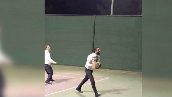 Suriye Cumhurbaşkanı Ahmed Şara basketbol oynadı
