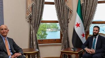 Suriye Cumhurbaşkanı Şara ABD Büyükelçisi Barrack’ı kabul etti
