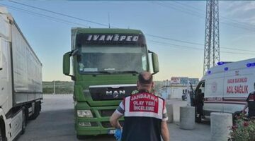 Sürücü park halindeki TIR’da ölü bulundu