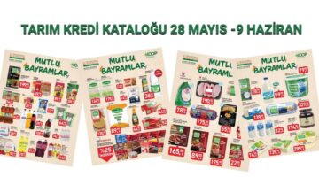 Tarım Kredi KOOP marketleri 28 Mayıs-9 Haziran indirimli ürünler listesi 2025: Bayram’a özel indirimler reyonlarda