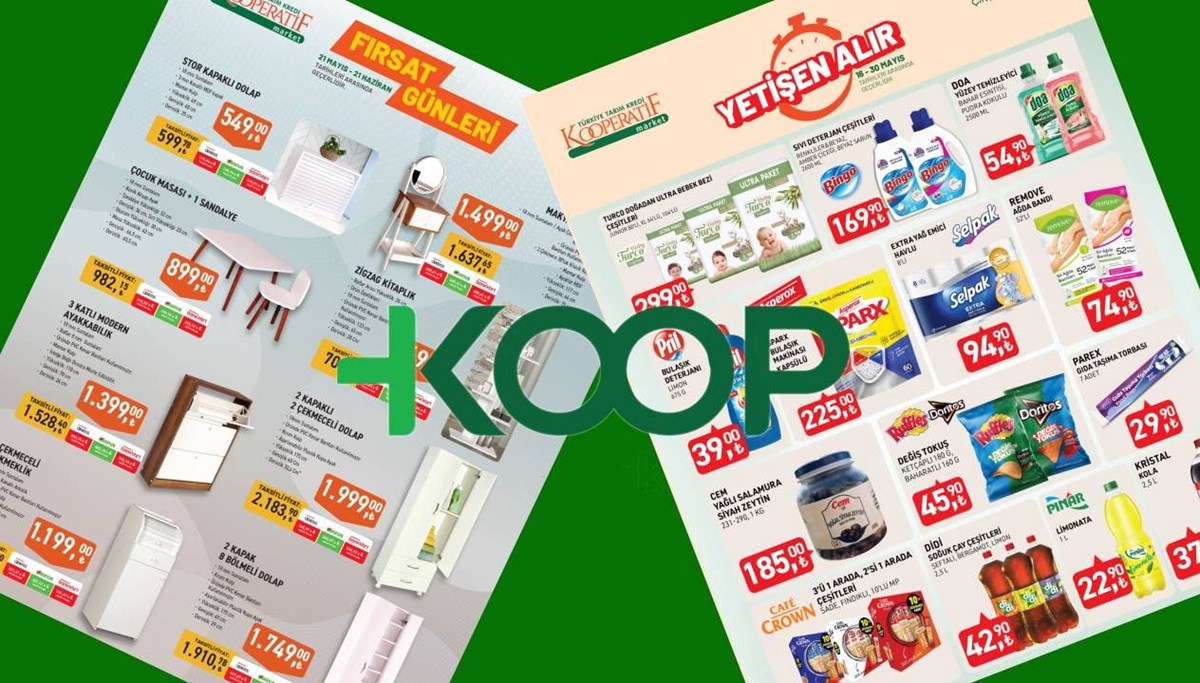 Tarım Kredi Marketlerinde ay sonu indirimleri başladı: Dolap, makyaj masası, kitaplık, ayakkabılık ve ekmeklik geliyor