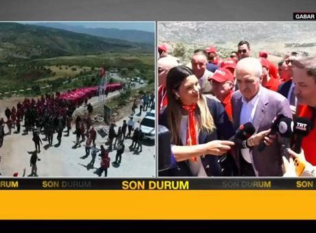 TBMM Başkanı Kurtulmuş, 60’a yakın milletvekiliyle 19 Mayıs’ta Gabar Dağı’nda