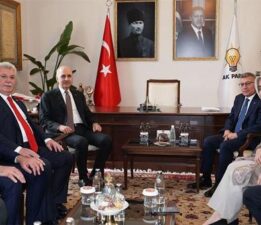 TBMM Başkanı Kurtulmuş, AK Parti Grup Başkanı Güler’i ziyaret etti