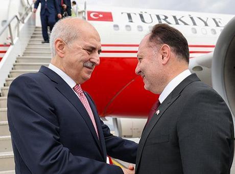 TBMM Başkanı Numan Kurtulmuş, KKTC’de