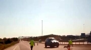 Tekirdağ’da ‘Dur’ ihtarına uymayıp polise çarptı ve kaçtı! Saklandığı menfezde yakalandı