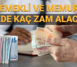 Temmuz ayı için kritik hesaplama: 2025 Emekli ve memur maaşları ne kadar olacak, yüzde kaç zamlanacak?