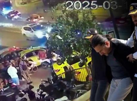 Trafik kavgasına doktorun yumruk attığı taksici öldü! Olay güvenlik kamerasında