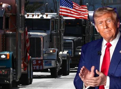 Trump imzaladı! Kamyon şoförlerine İngilizce şartı geldi