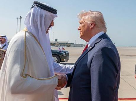 Trump: Katar ve Suudi Arabistan ziyaretinde trilyonlarca dolar yatırım topladık