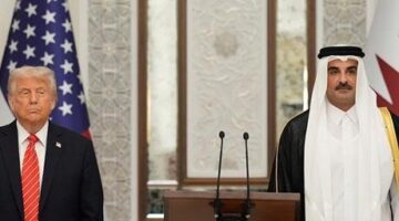 Trump Katar’da konuştu: Bölge için barış diliyorum