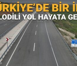 Türkiye’de bir ilk… Melodili Yol hayata geçti