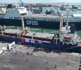 Türkiye’den insani yardım taşıyan ‘2. İyilik Gemisi’ Sudan’a ulaştı