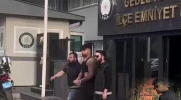 Tutuklanan ünlü rapçi Lvbel C5’in kelepçeli görüntüleri ortaya çıktı