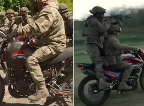 UKRAYNA’NIN MODERN SÜVARİLERİ: MOTORSİKLETLİ BİRLİKLER