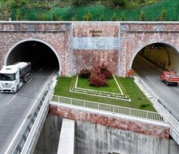 Yeni Zigana Tüneli’nden 2 yılda 3 milyon 490 bin araç geçti