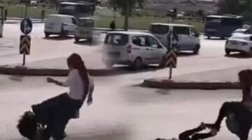 Yer: Gaziantep! İki kadın birbirine girdi