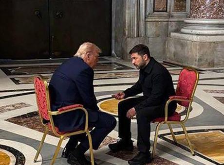 Zelenskiy: Trump ile bugüne kadar en iyi görüşmeyi Vatikan’da gerçekleştirdik