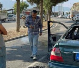 20 gün önce hevesle satın aldığı otomobili görünce şoke oldu