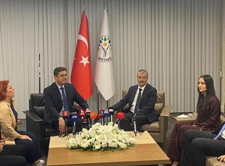 6 partiden DEM Parti’ye bayram ziyareti