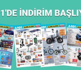 A101’de otomobil ürünleri, elektronik ev eşyaları ve teknoloji ürünleri satışa çıkıyor (A101 12 Haziran Perşembe aktüel kataloğu)