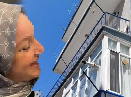 Anahtarını unuttu komşusunun balkonunda evine girmek istedi! Feci son