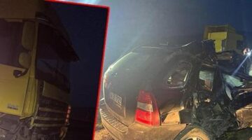 Ardahan’da feci kaza! Cip ile TIR çarpıştı: 2 ölü, 2 yaralı