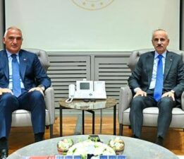 Bakan Uraloğlu ile Bakan Ersoy bir araya geldi