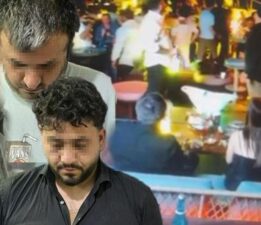 Beşiktaş’ta dehşet! Şampanya yan masaya sıçradı silahlar patladı