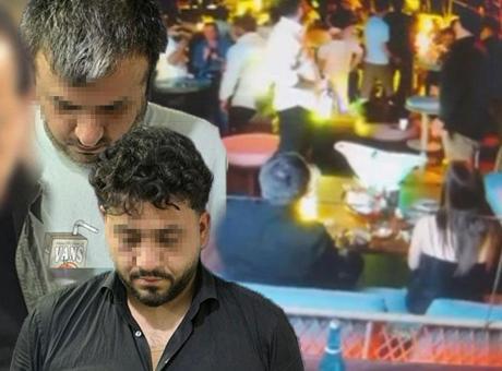 Beşiktaş’ta dehşet! Şampanya yan masaya sıçradı silahlar patladı