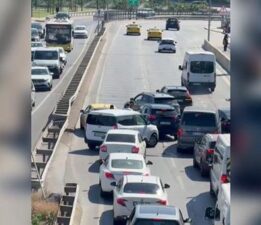 Beykoz’da panik anları! Seyir halindeyken fenalaşan sürücü aracında kilitli kaldı