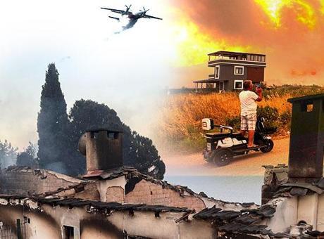 Biri bitiyor, biri başlıyor! İzmir’deki yangında hasar sabah ortaya çıktı