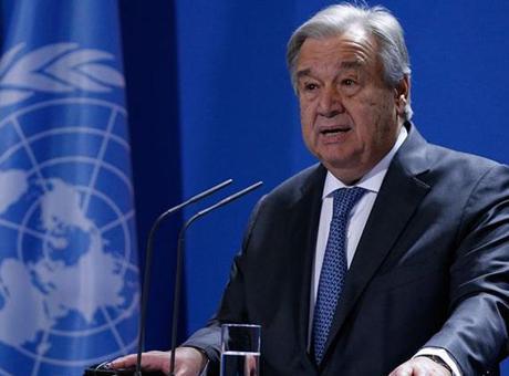 BM Genel Sekreteri Antonio Guterres, Gazze’de devam eden can kayıplarını kınadı