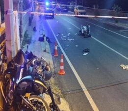 Bodrum’da feci kaza! Aynı istikamete giden iki motosiklet çarpıştı: 2 ölü