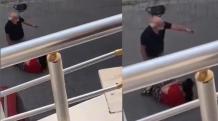 Boşanma aşamasındaki eşini bıçakla rehin aldı! Vatandaş tek hamleyle kurtardı