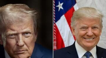 Bu kez yüzü gülmüyor! Beyaz Saray Trump’ın yeni portresini yayınladı