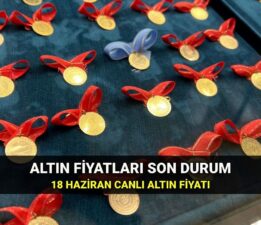 Bugün gram altın ne kadar? 18 Haziran canlı altın fiyatları: Çeyrek altın, yarım altın ve tam altın kaç lira oldu?