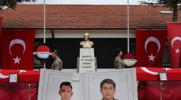 Çankırı’daki kazada hayatını kaybeden 2 polis memuru, memleketlerine uğurlandı