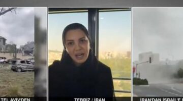 CNN Türk Özel Haberler Şefi Fulya Öztürk İran’dan bildirdi, sokaklar alarmda!
