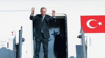 Cumhurbaşkanı Erdoğan Amsterdam’dan ayrıldı