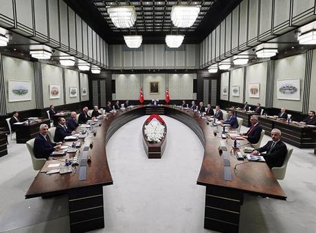 Cumhurbaşkanı Erdoğan başkanlığındaki kabine toplantısı sona erdi